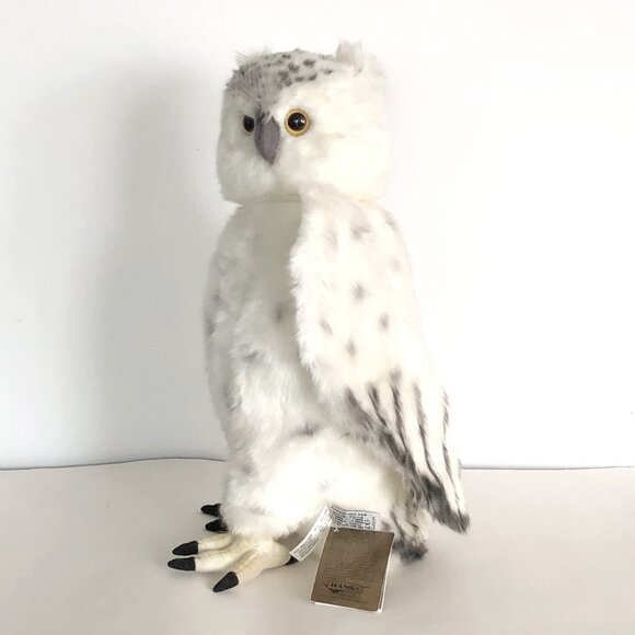 Hansa Handcrafted 16 Inch (41 CM)  Snow Owl Stuffed Animal Brand New w/ Tag - Picture 6 of 14